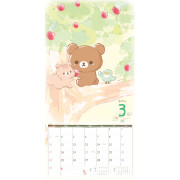 日版2024年茶小熊掛牆月曆