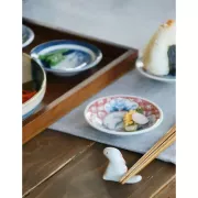 日本製 江戶恐龍仔 小碟＋筷子座對裝禮盒套裝（小碟&筷子座各2）