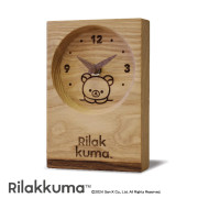 鬆弛熊日本製限定木製枱鐘（7款）