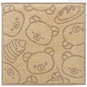 BASIC RILAKKUMA Favorite Things - 鬆弛熊織花方巾（2款）