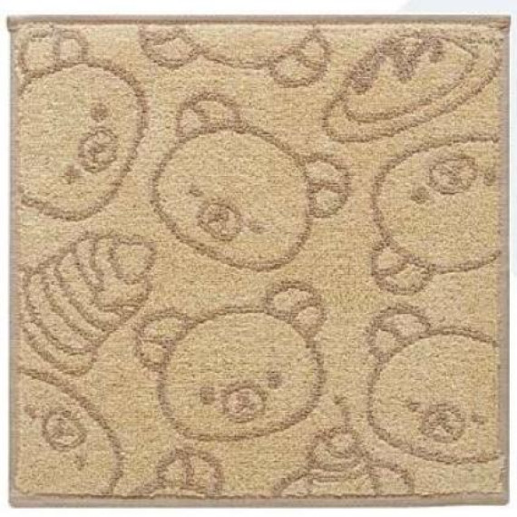 BASIC RILAKKUMA Favorite Things - 鬆弛熊織花方巾（2款）